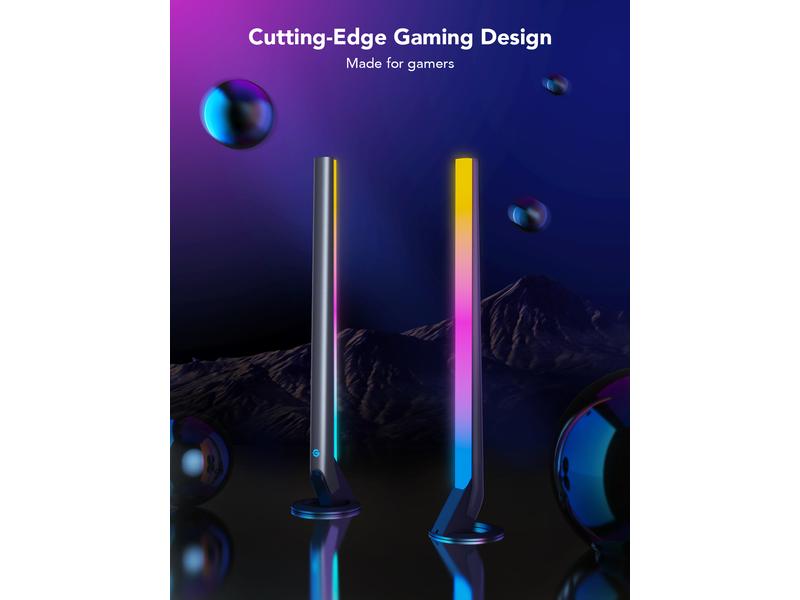 Govee Gaming Lichtbalken mit Smart Controller, RGBIC, Wi-Fi Smarte Lichtbalken