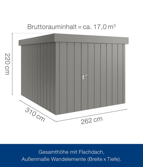 Hörmann Metallgerätehaus Juno JFD11 M-Sk