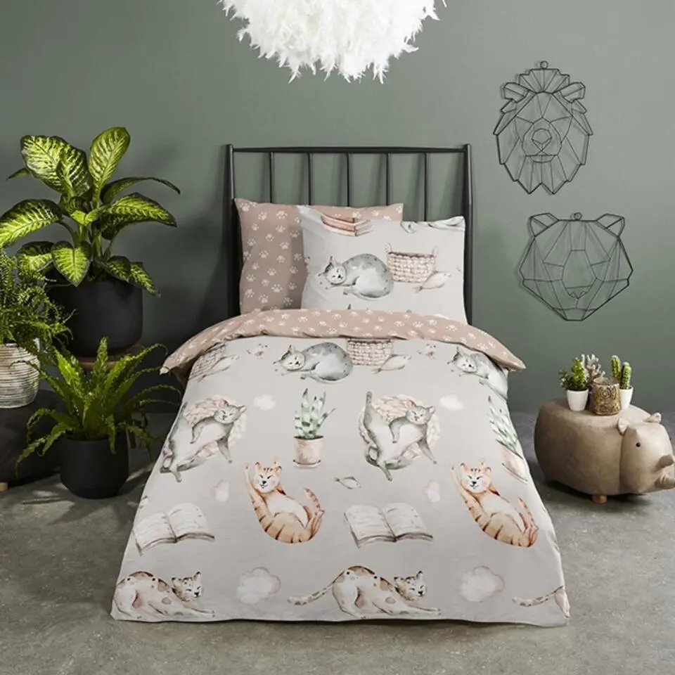Duvet cover Good Morning 140x220   1* 60x70 cm