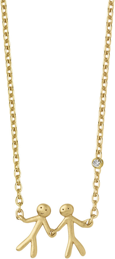 ByBiehl Together My Love 2 necklace - GP Guld