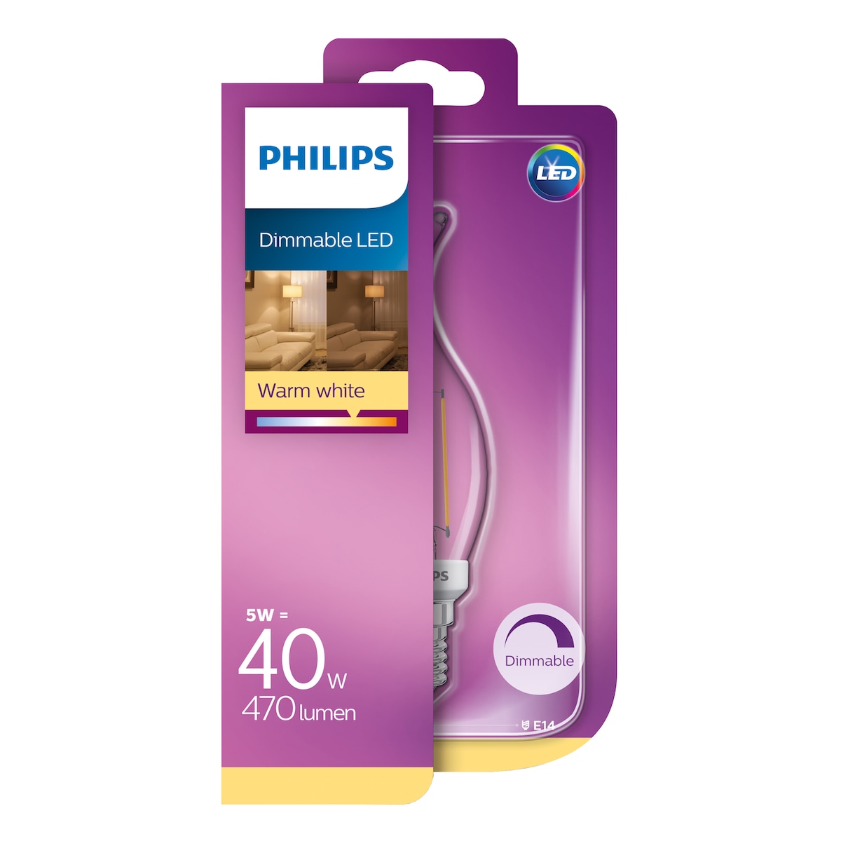 Philips Classic LED-pære 8718696710142