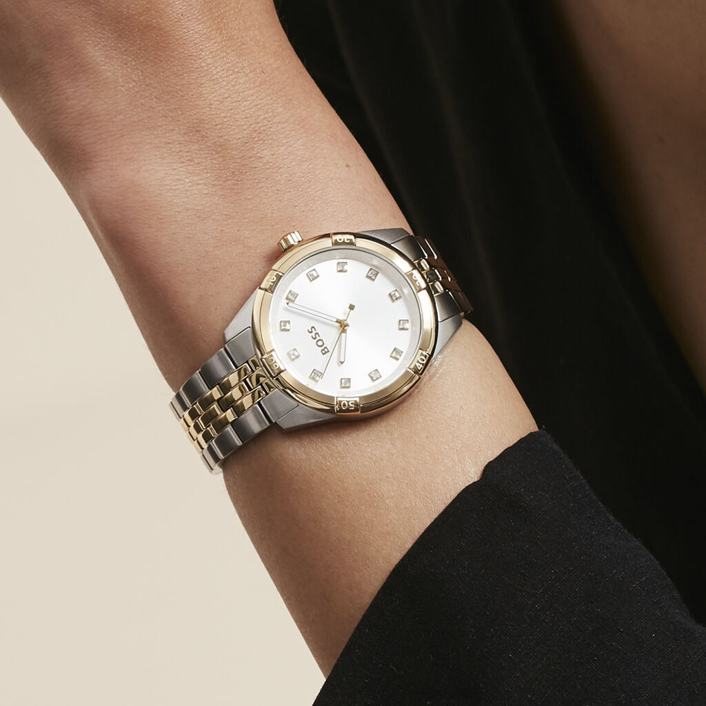 Montre Boss rhea Blanc