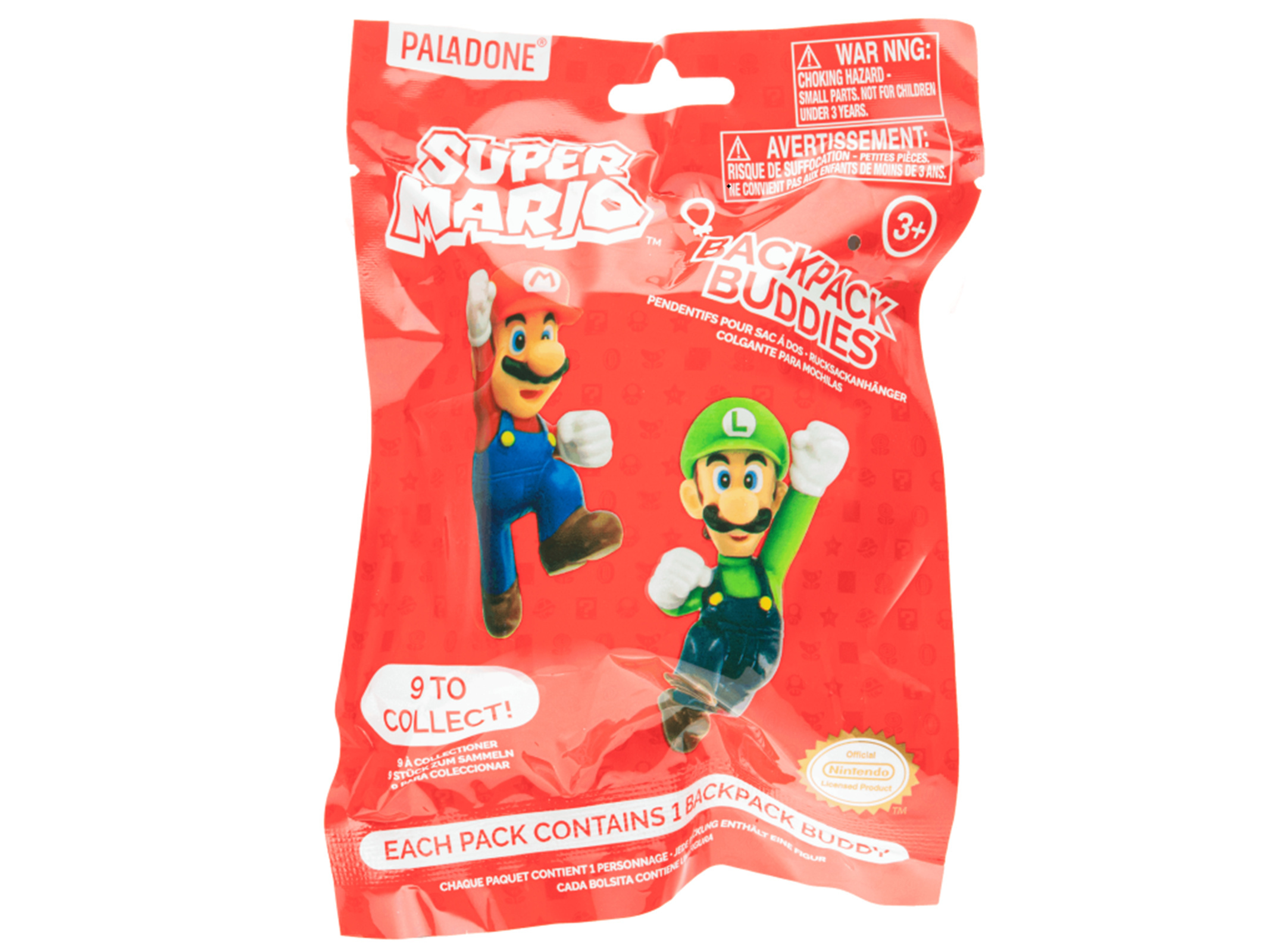 FIGURA POP! - SUPER MARIO BACKPACK BUDDIES MODELOS SORTIDOS