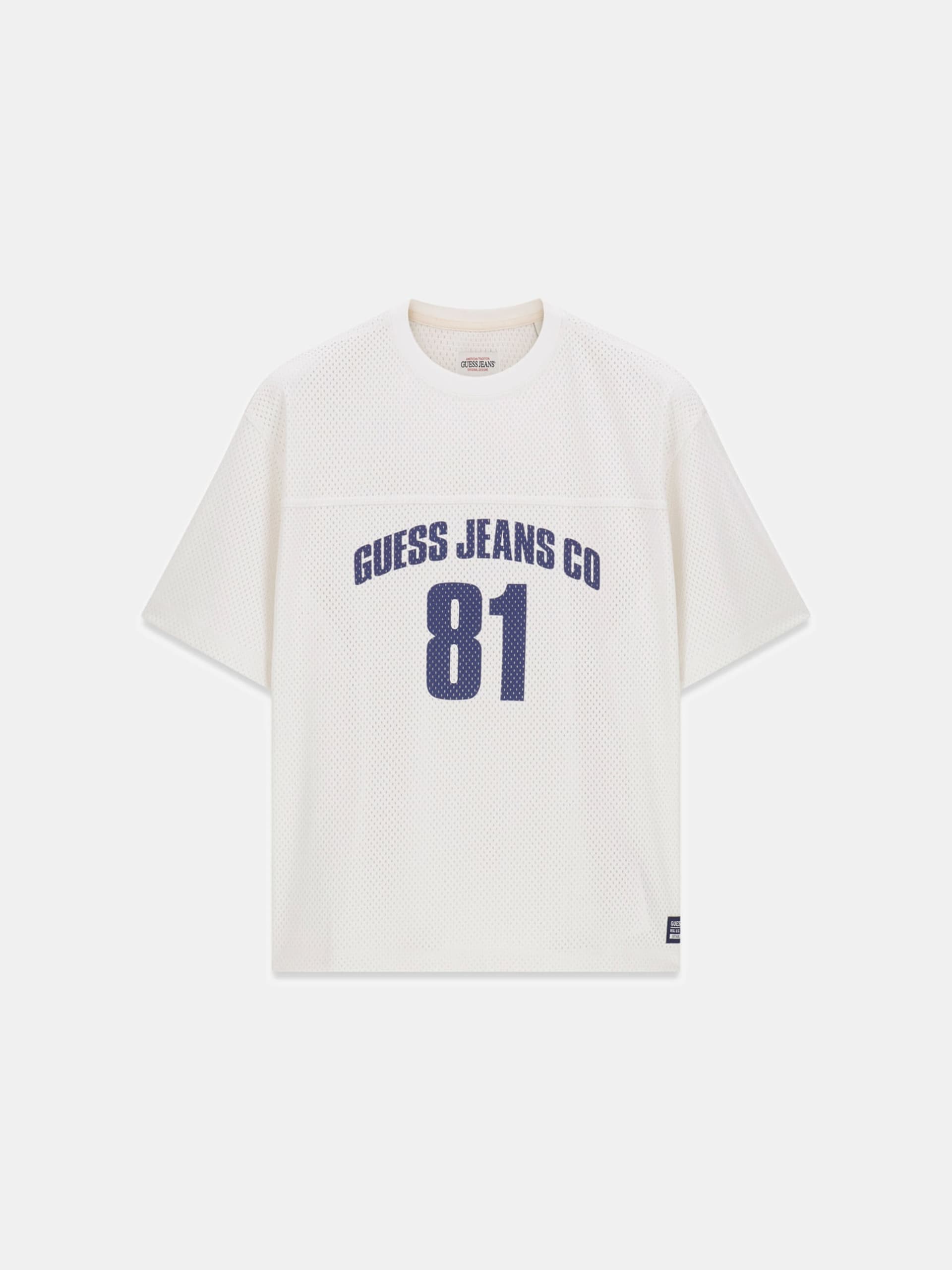 Camisa cropped de malha com modelagem quadrada