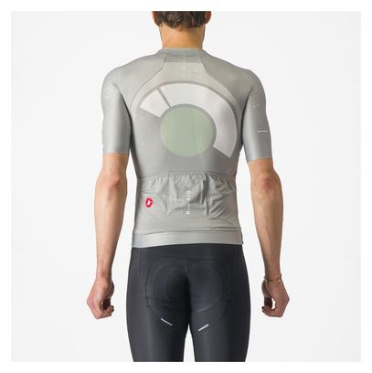 Maillot Manches Courtes Castelli R-A/D Gris