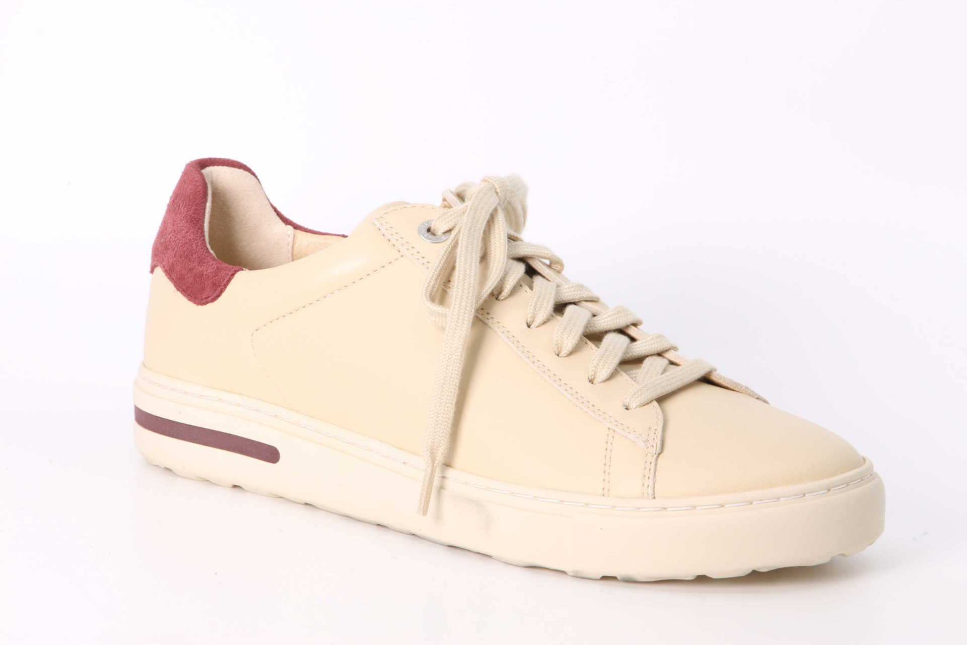 Birkenstock Bend Low Women schmal eggshell / zinfandel