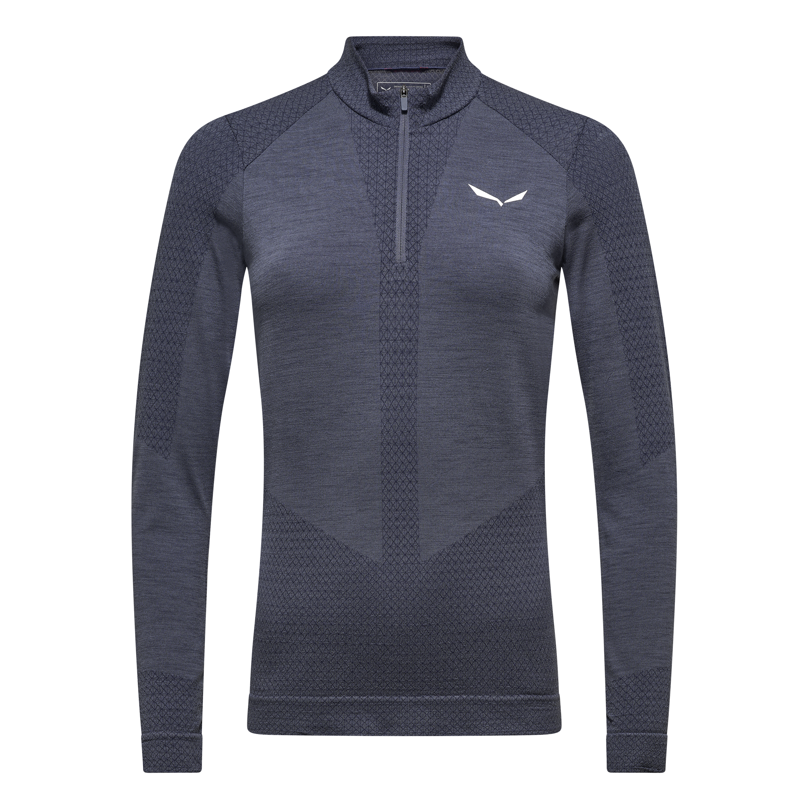 Zebru Responsive Half-Zip T-Shirt Damen