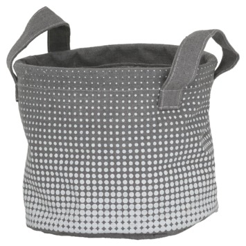 Sealskin Mandje Speckles Grijs Rond