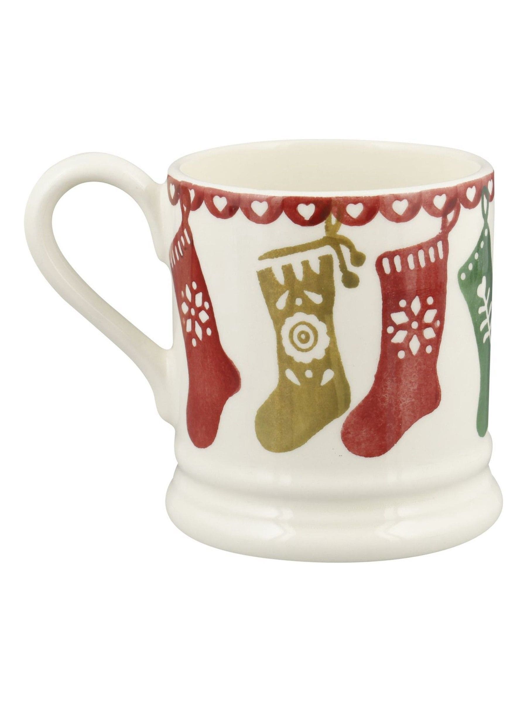 Emma Bridgewater Christmas Stockings 1/2 Pint Mug