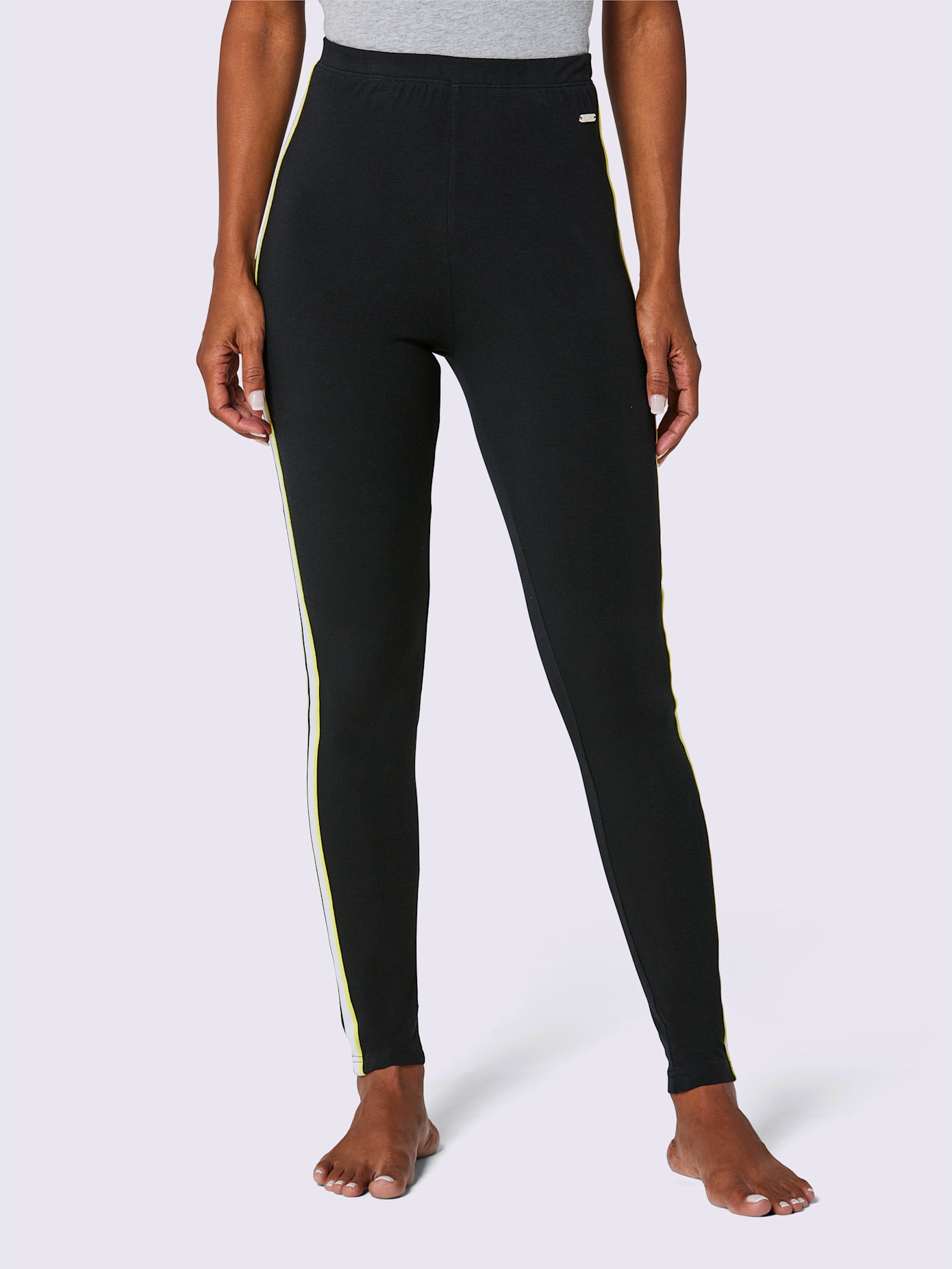 Legging jersey fin