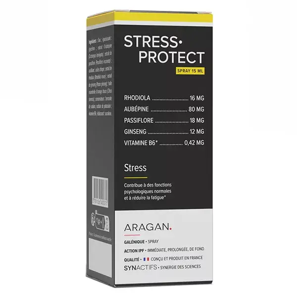 Aragan - Synactives - STRESSProtect® - Stress - Rhodiola - Spray 15ml