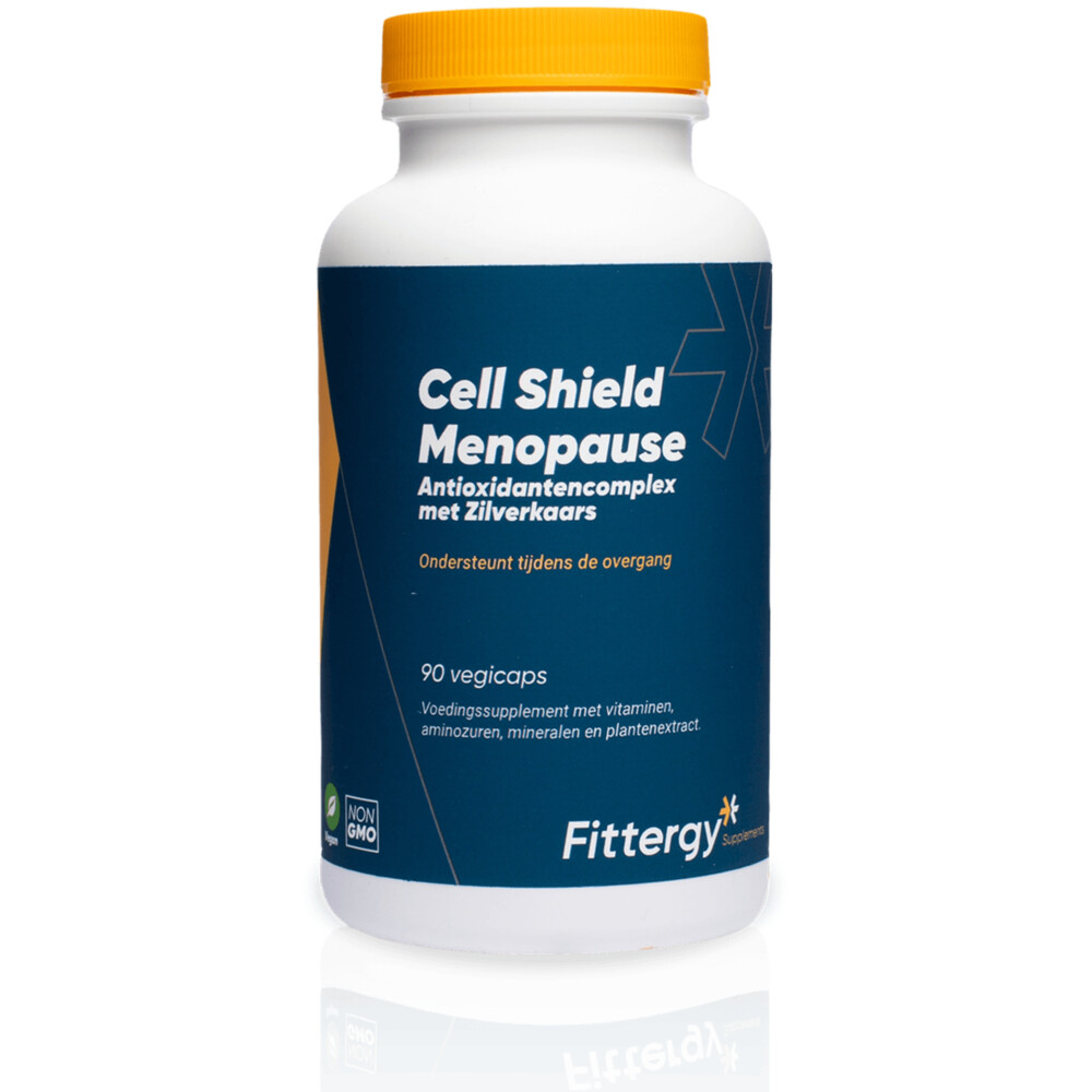 Fittergy Supplements Cell Shield Menopause Antioxidantencomplex Met Zilverkaars90 capsules