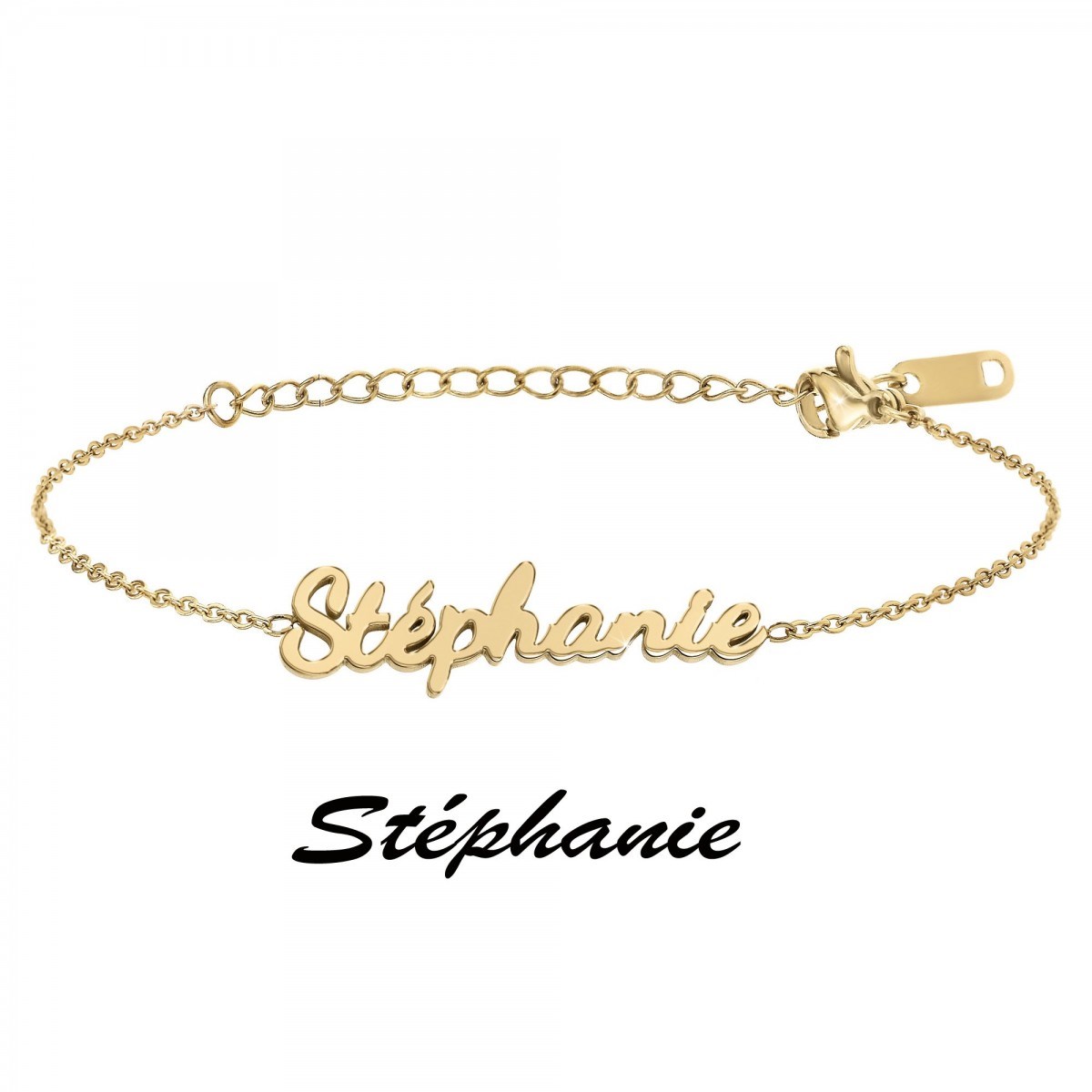 Stéphanie - Bracelet prénom