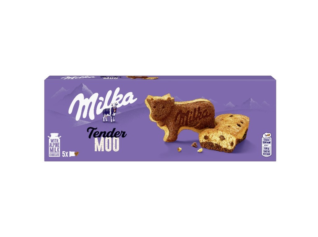 BOLO MILKA TENDER MOO 140G