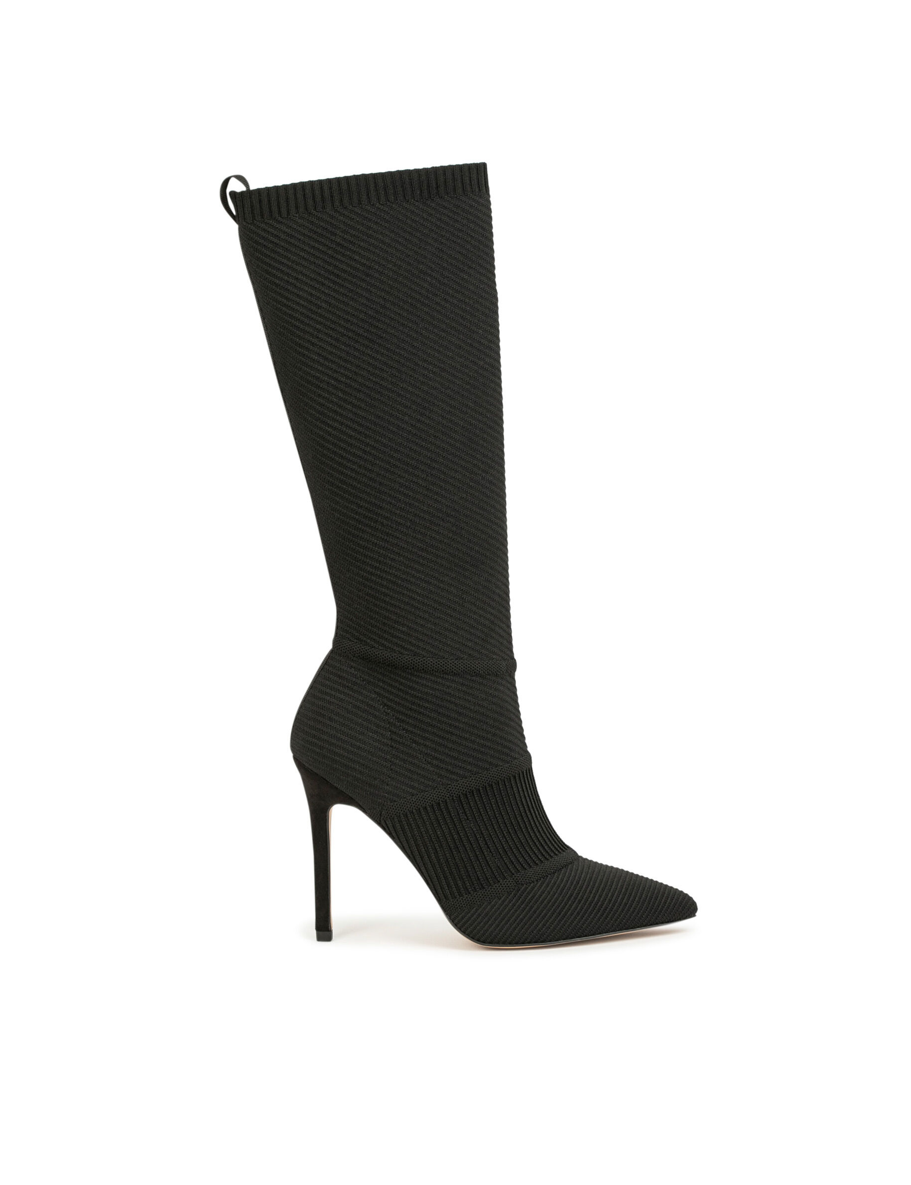 Bottes à talons aiguilles noir femme - noir