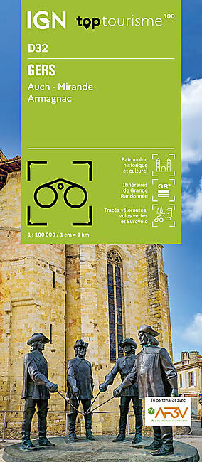 IGN - GERS D32 TOP TOURISME 100 IGN