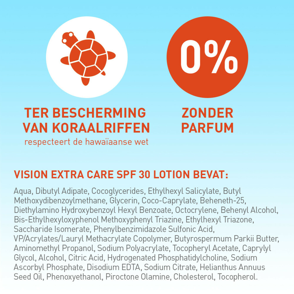 Vision Zonnebrand Extra Care SPF 30185 ml