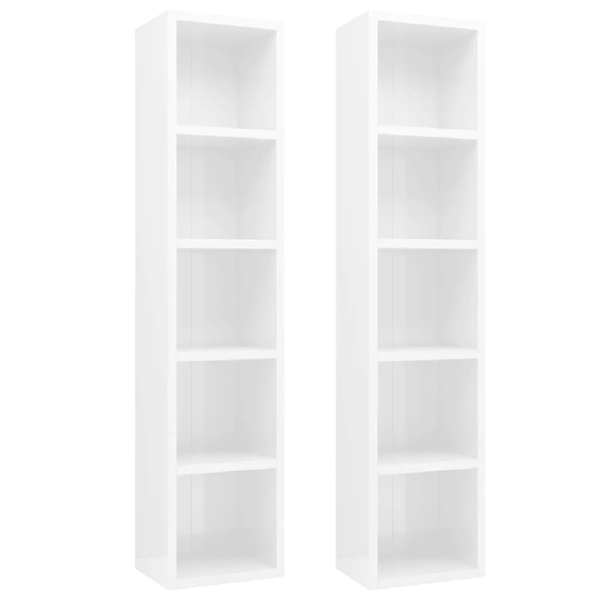 vidaXL - Blanc brillant