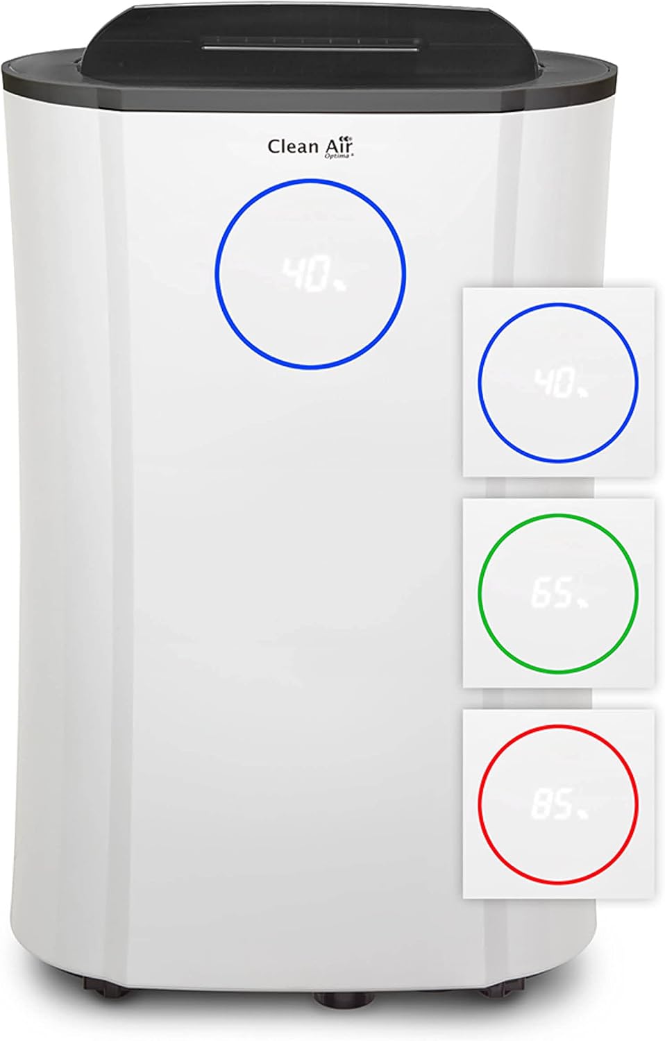 Luftentfeuchter und Luftreiniger - Clean Air Optima CA-707 SMART- Entfeuchtungsleistung bis 20 Liter/Tag - 5-fache Filtertechnologie mit HEPA-Filter, Ionisator & UV-C Lampe - Geeignet bis 70m²/175m³
