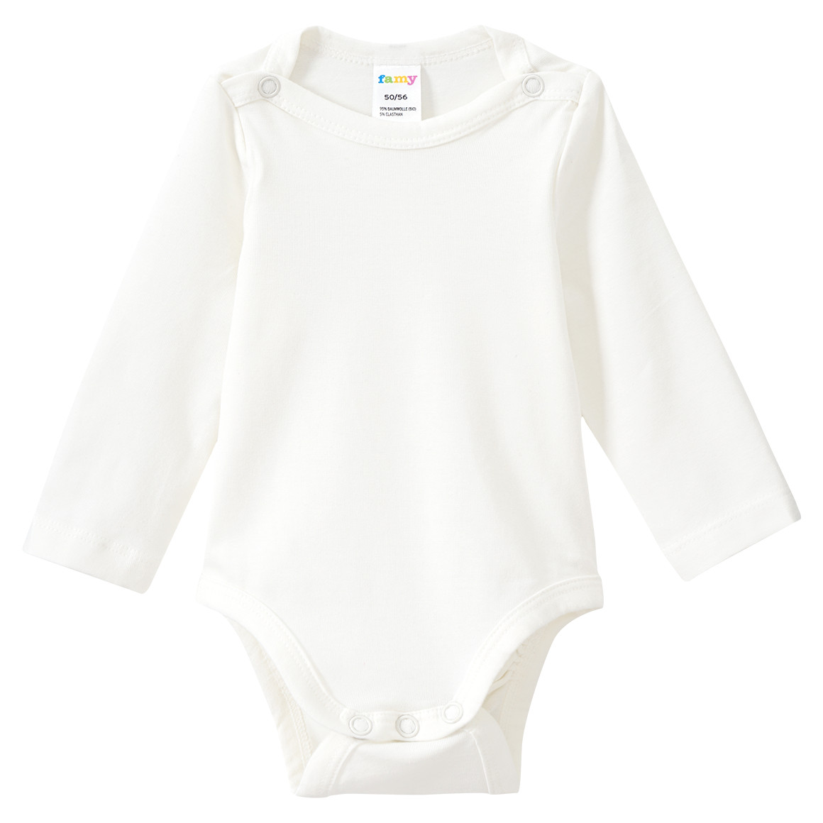 Famy 5 Baby Bodys in verschiedenen Dessins rosa / dunkelblau / weiss