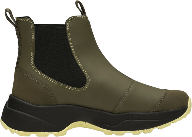 Woden Siri Waterproof Dark olive/pale lime