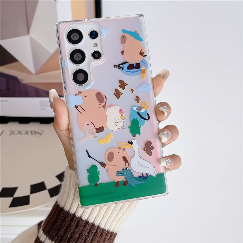 Jaguara - Capybara Telefoonhoesje - Samsung
