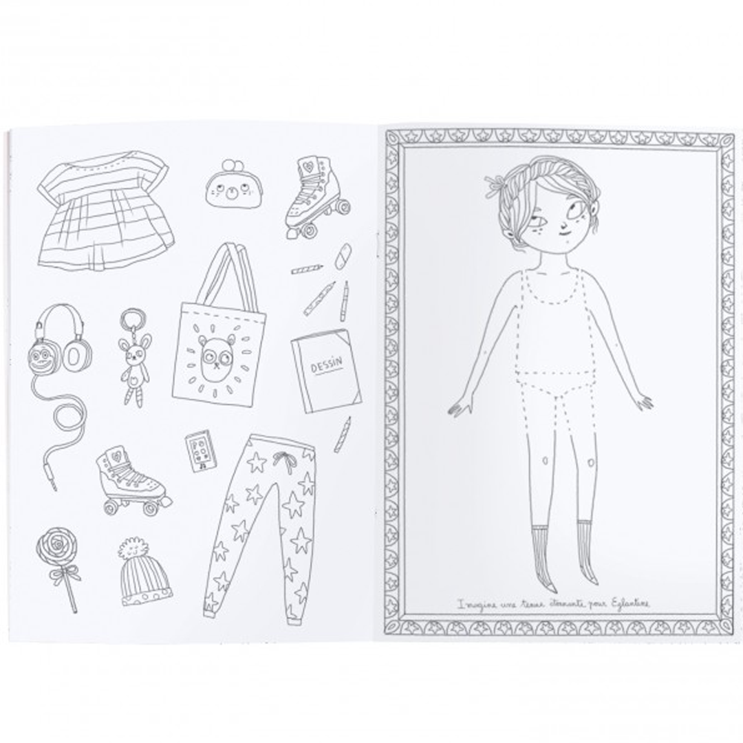 Moulin roty kleurboek les parisiennes