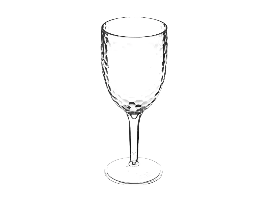 Lot de 6 Verres à Pied 