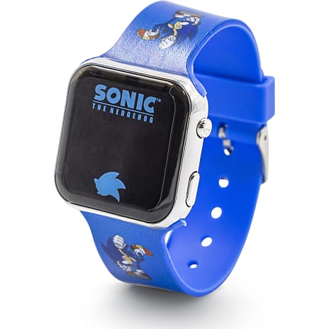 Sonic børne LED armbåndsur str. onesize - blå