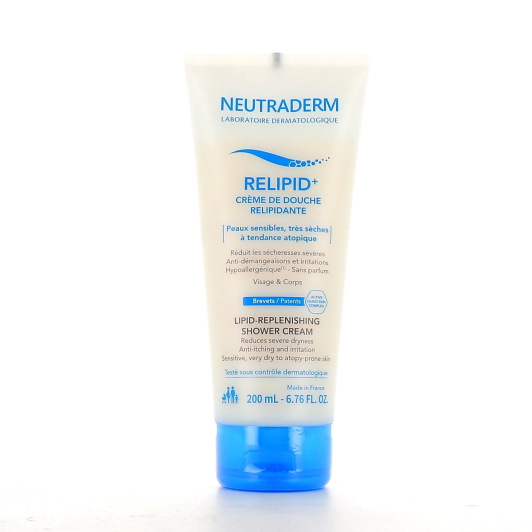 Crème de douche relipidante Relipid+ Neutraderm
