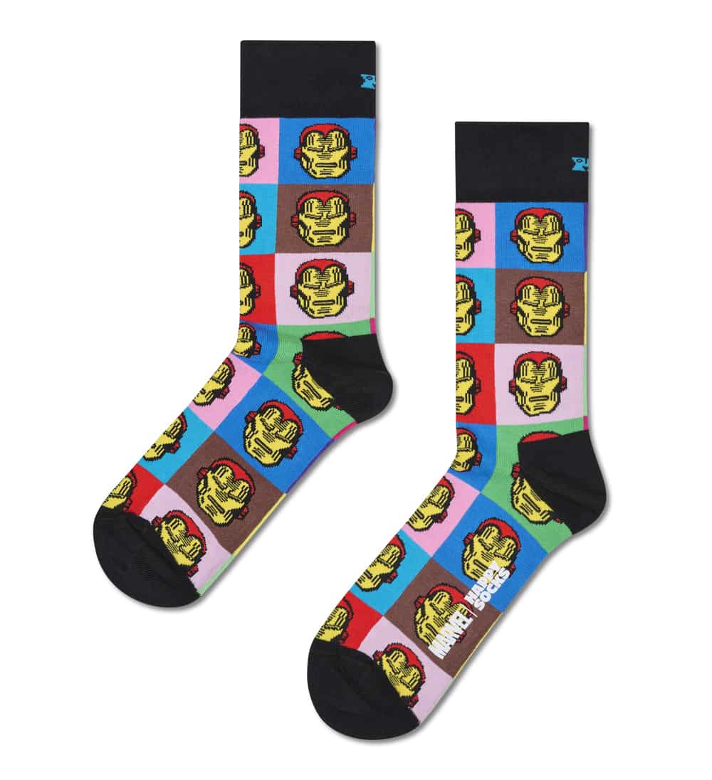Happy Socks Marvel Iron Man Sock Socken in Mehrfarbig