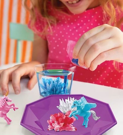 4M Voksende Krystaller - Magisk Enhj?rning - Crystal Terrarium