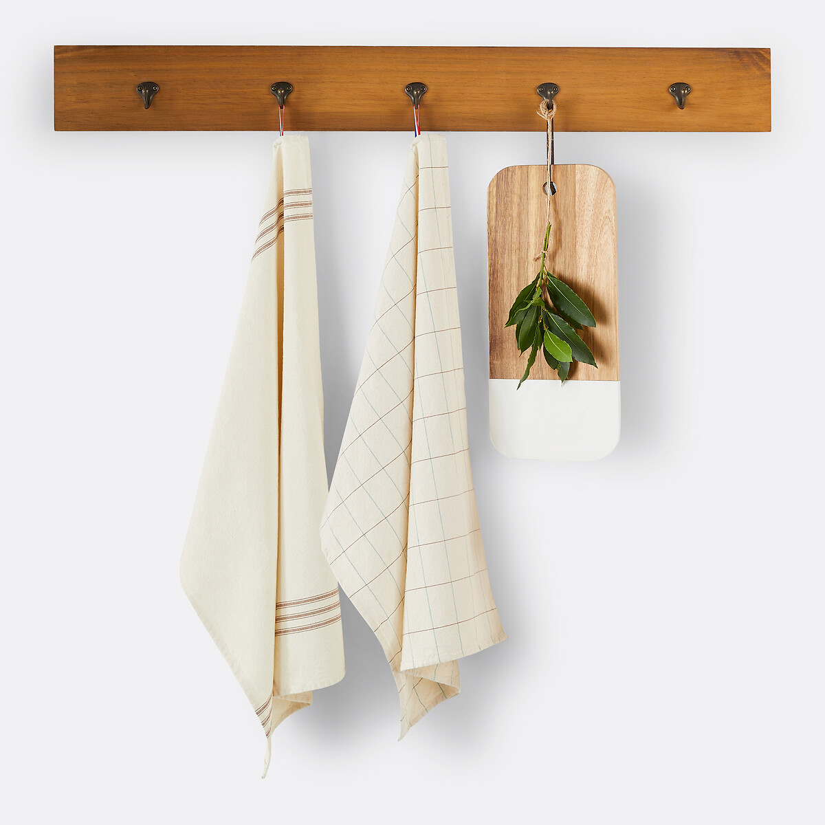 LA REDOUTE INTERIEURS<br>Conjunto de 3 panos de cozinha em algodão, Constantin