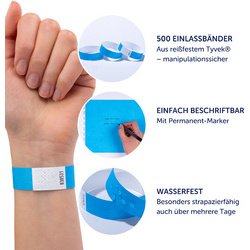 Bracelet imprimable, 256 x 19 mm