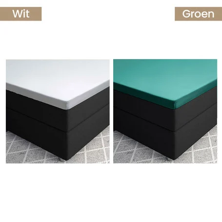 Hoeslaken Satijn  - Topper