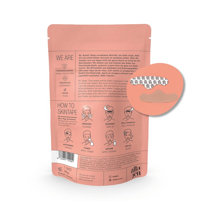 alla and jen Skintape Forehead 7er-Set