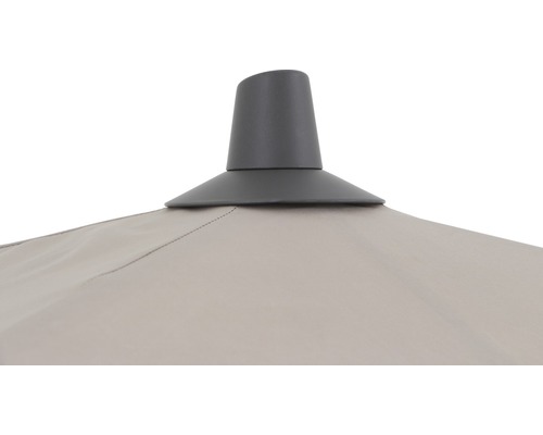 Avio parasol Ø 250 cm polyester taupe