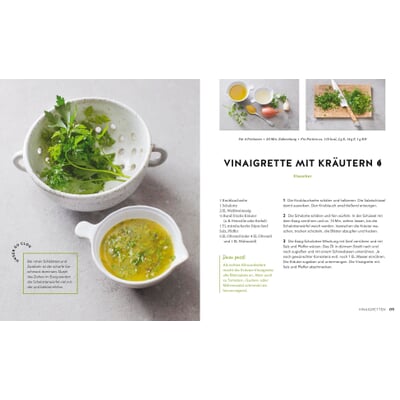1 Salat - 50 Dressings - Von fruchtig bis pikant