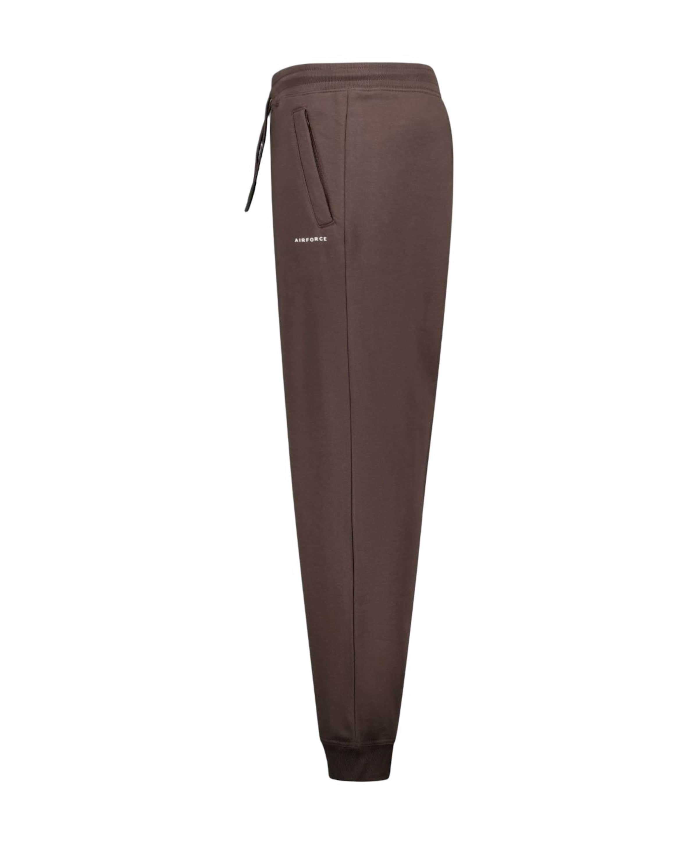 Airforce BASIC SWEAT PANTS heren broek bruin
