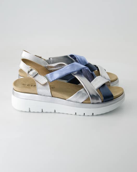 Cypres Soft 2516145 Sandalen in Silber