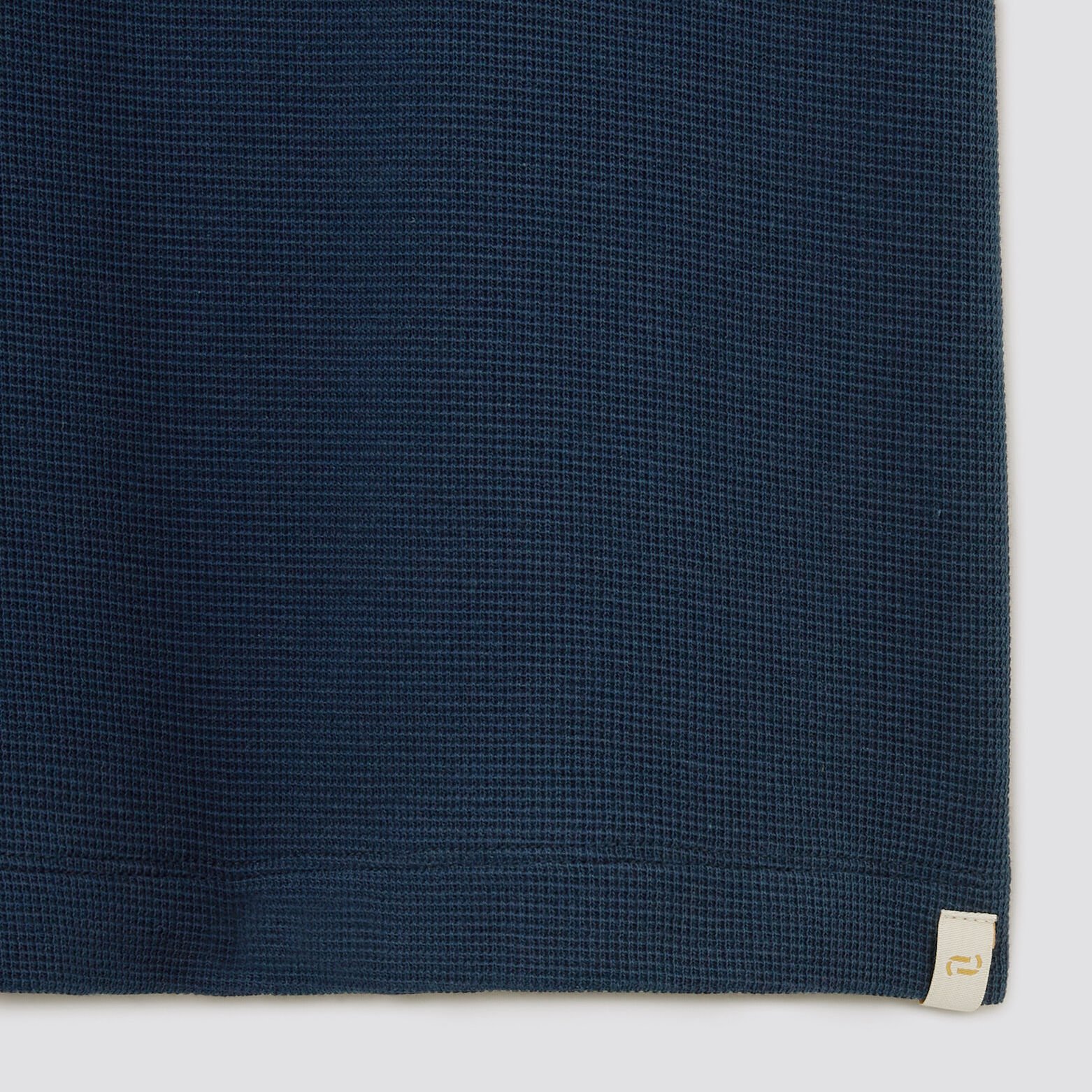 Tee shirt matière fantaisie Bleu foncé