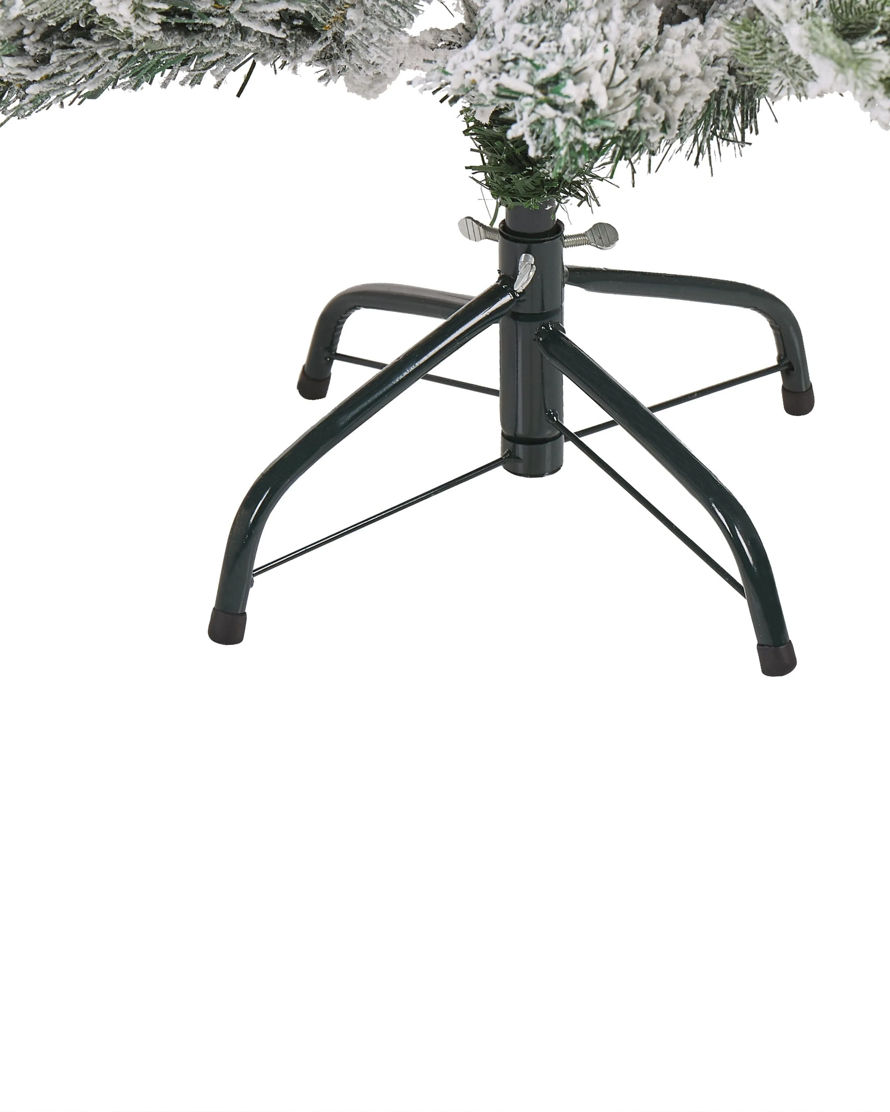 Besneeuwde kunstkerstboom TOMICHI 120 cm Wit