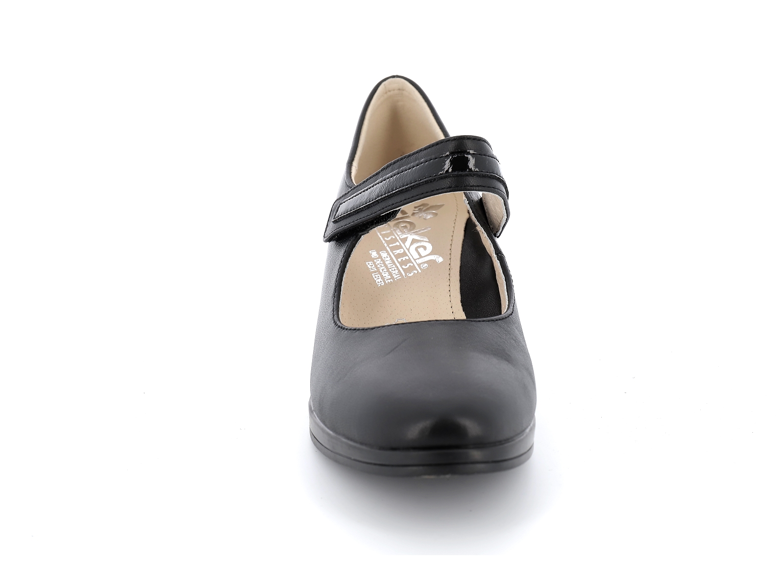Rieker-49562 Cuir Noir