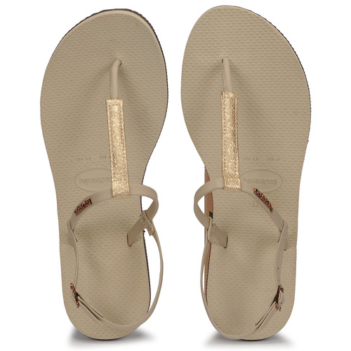 Havaianas - YOU RIO - Beige / Doré