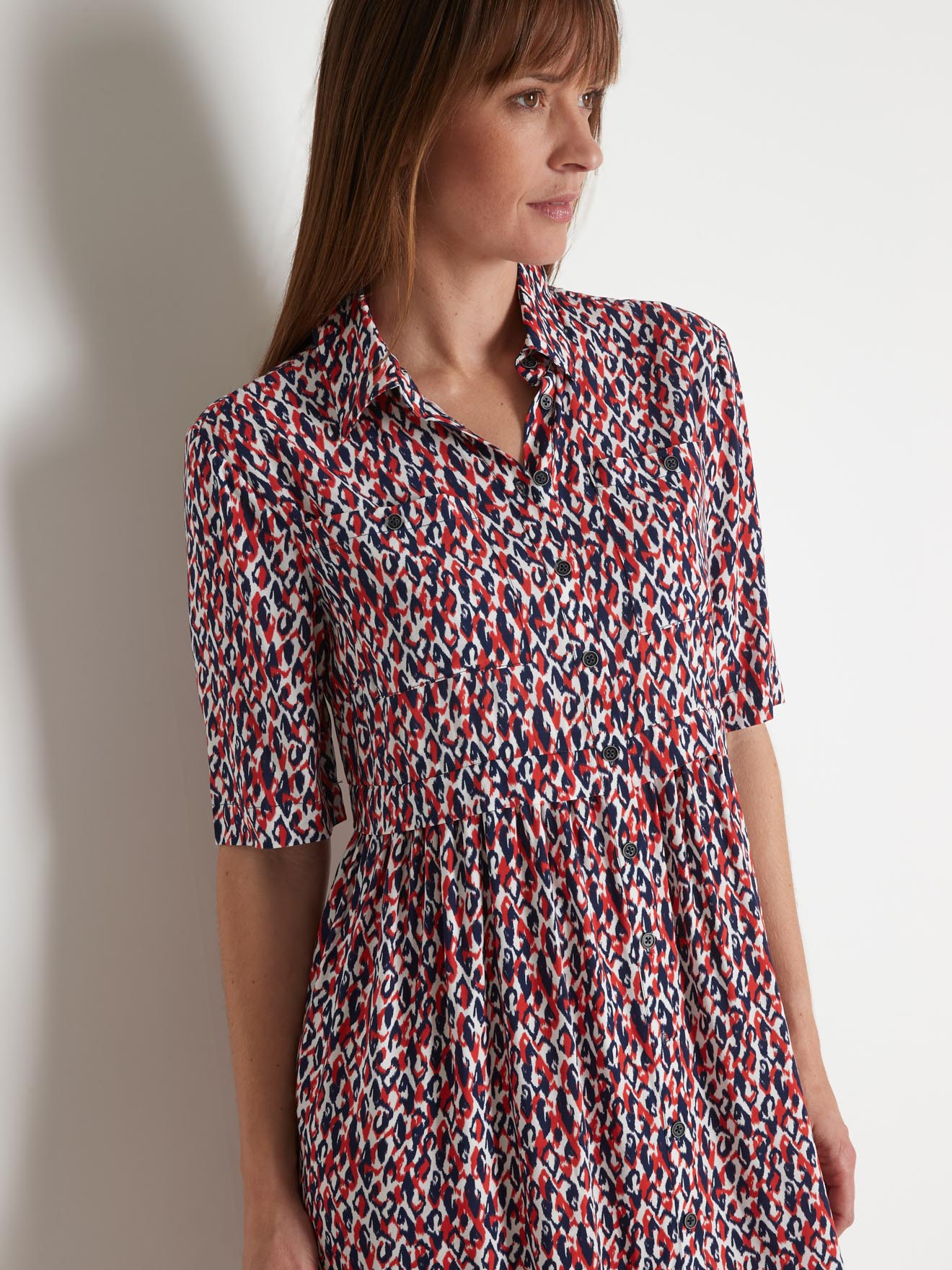 Robe chemisier nouveau volume