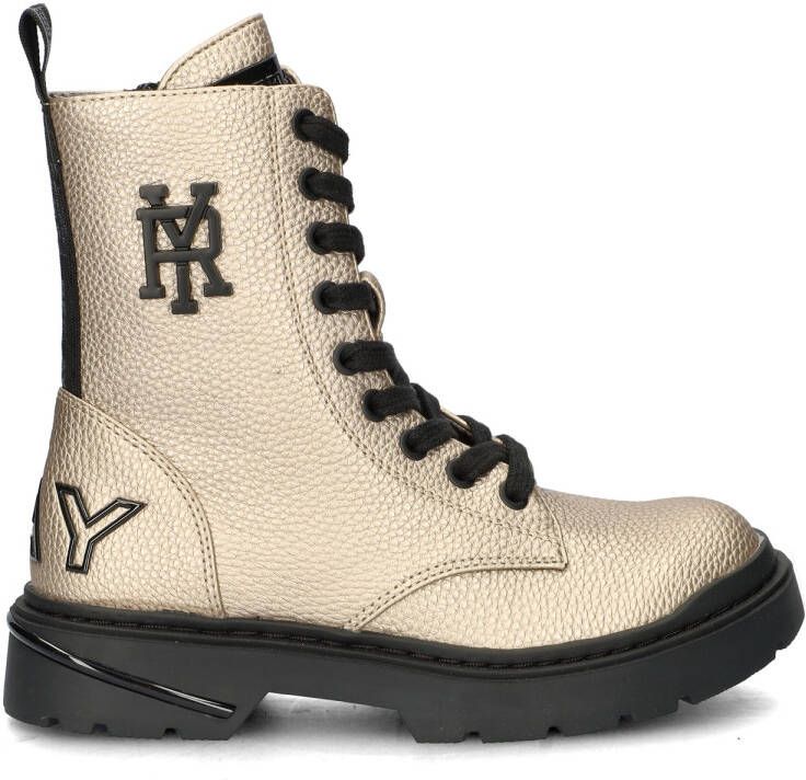 Replay Joplin 11 Veterschoen hoog goudkleur