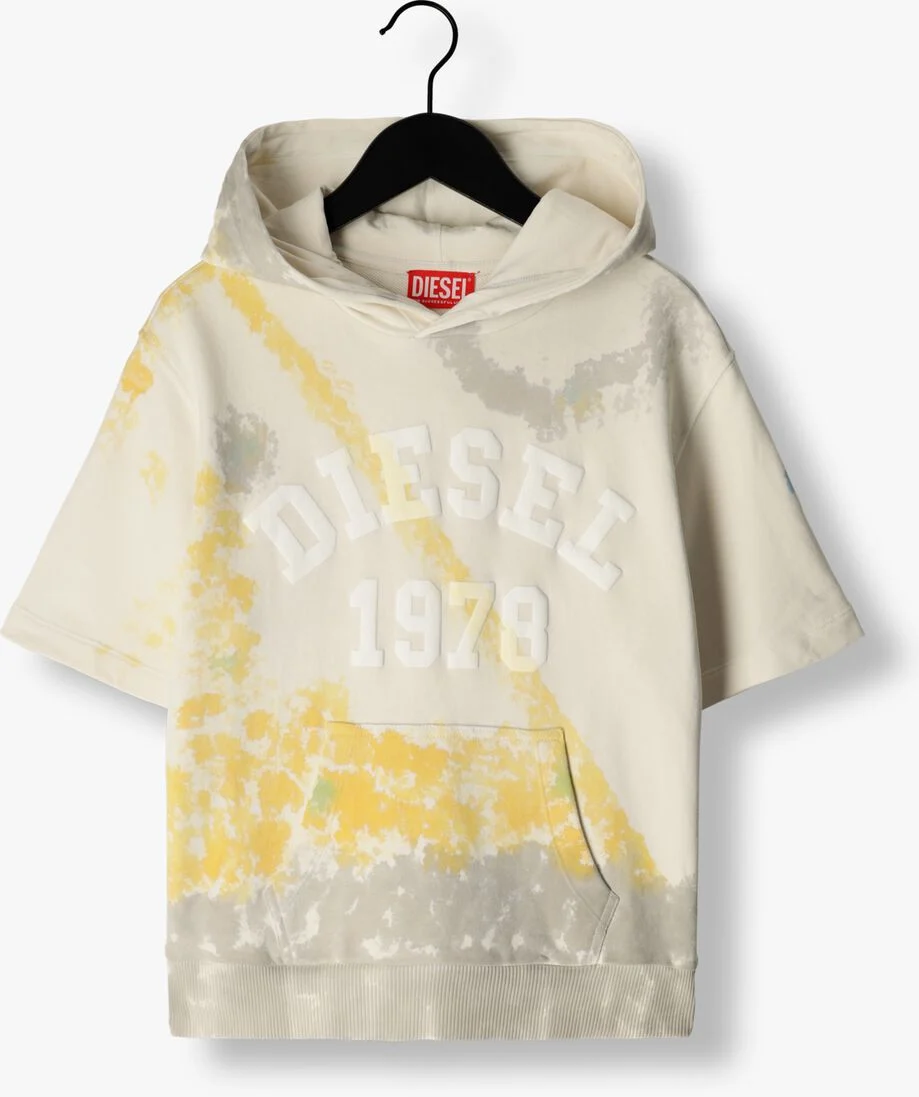 DIESEL gebroken wit diesel trui smiz over