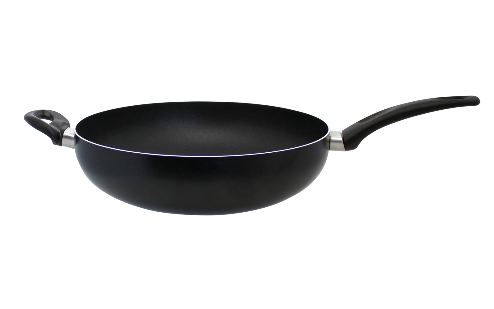 Elo Basic Bratprofi Wokpfanne mit Gegengriff 32 cm schwarz