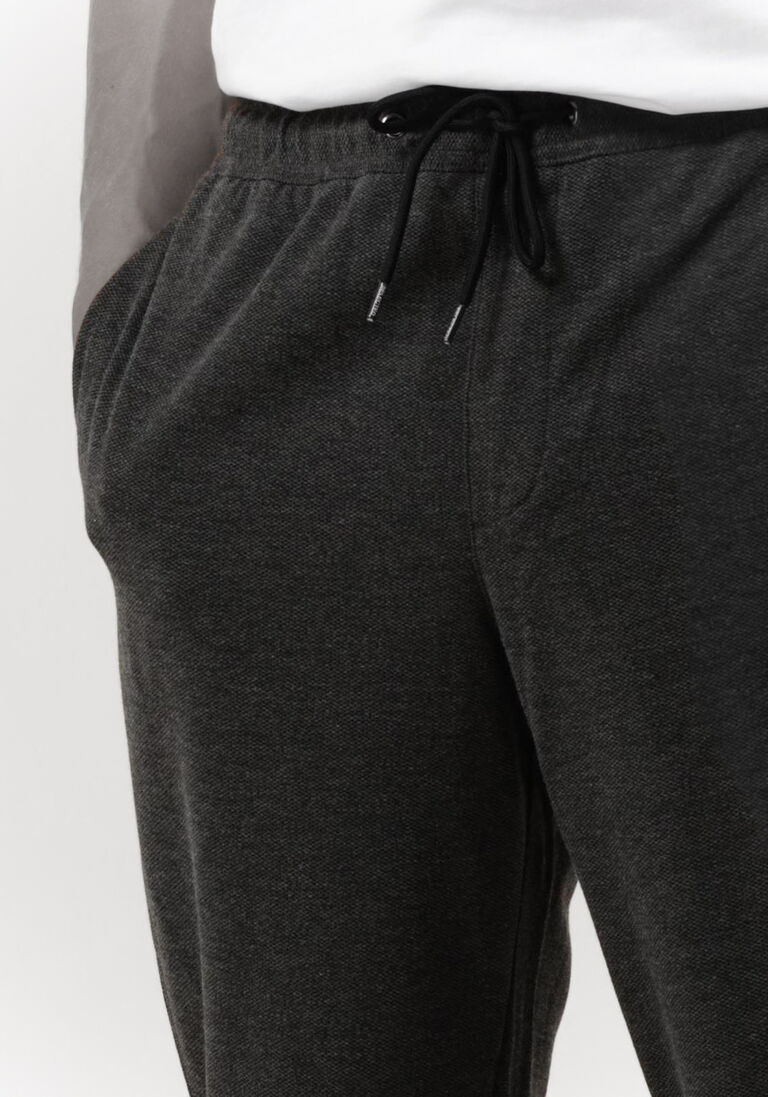 SELECTED HOMME grijze selected homme sweatpant slimtapered-selby sweat flex pant b
