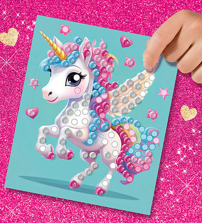 SES Creative Kreatives Spielset - Diamantmosaik - Einhorn